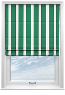 The British Stripe Co. Henry, Liverpool No.1 - Roman Blind